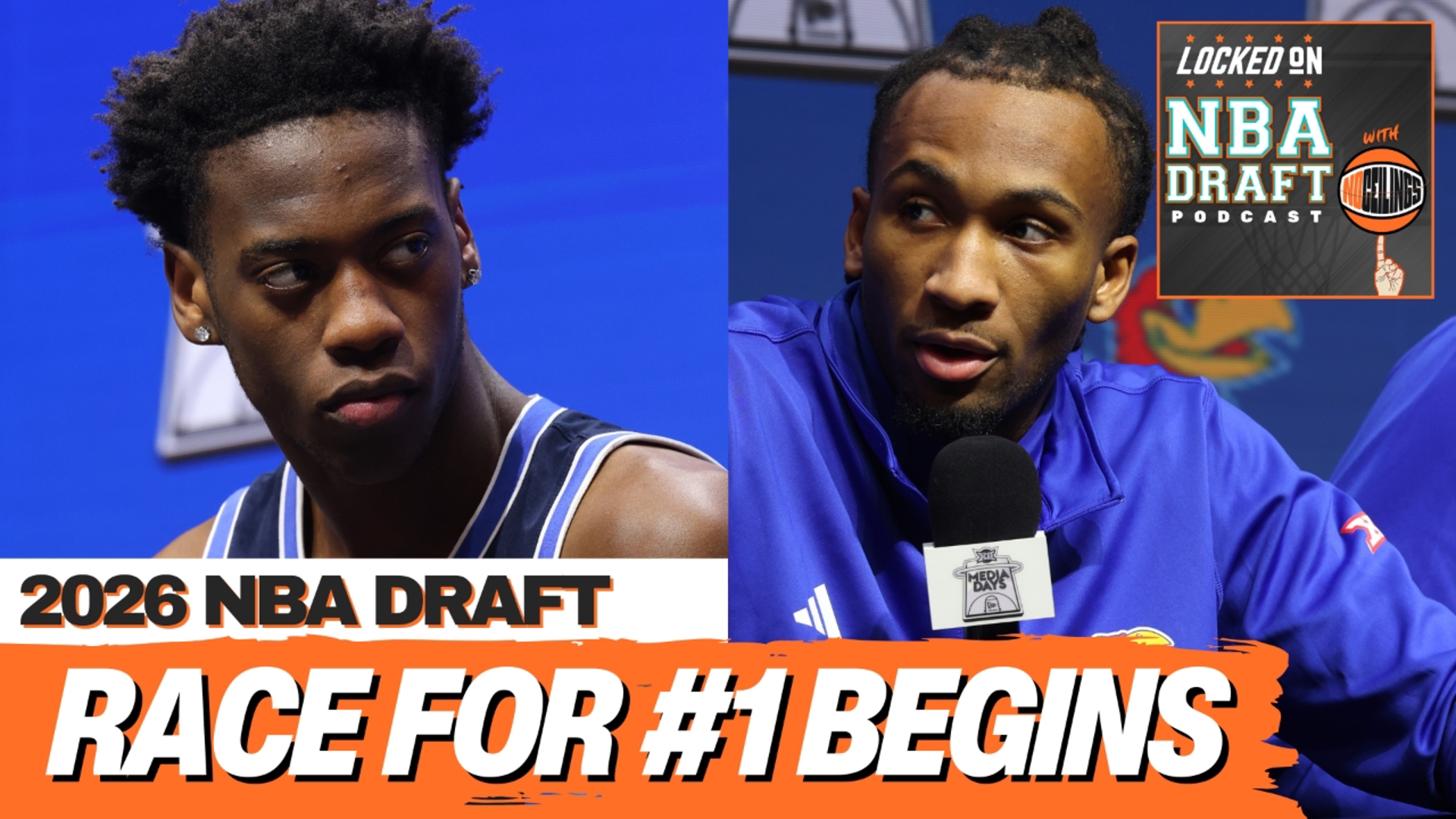 Darryn Peterson, AJ Dybantsa Race for the Top Pick | Kansas, UNC, BYU ...