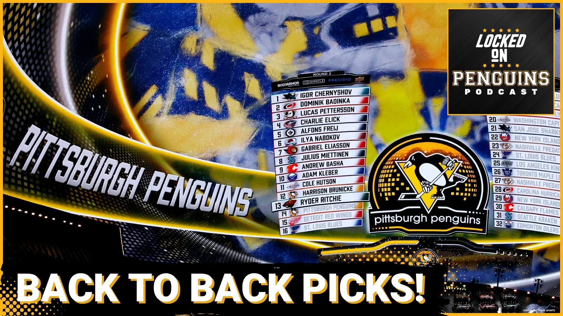 The Penguins, as of now, will have back-to-back draft picks in the 2025 NHL Draft, officially getting the Rangers’ first-round pick.