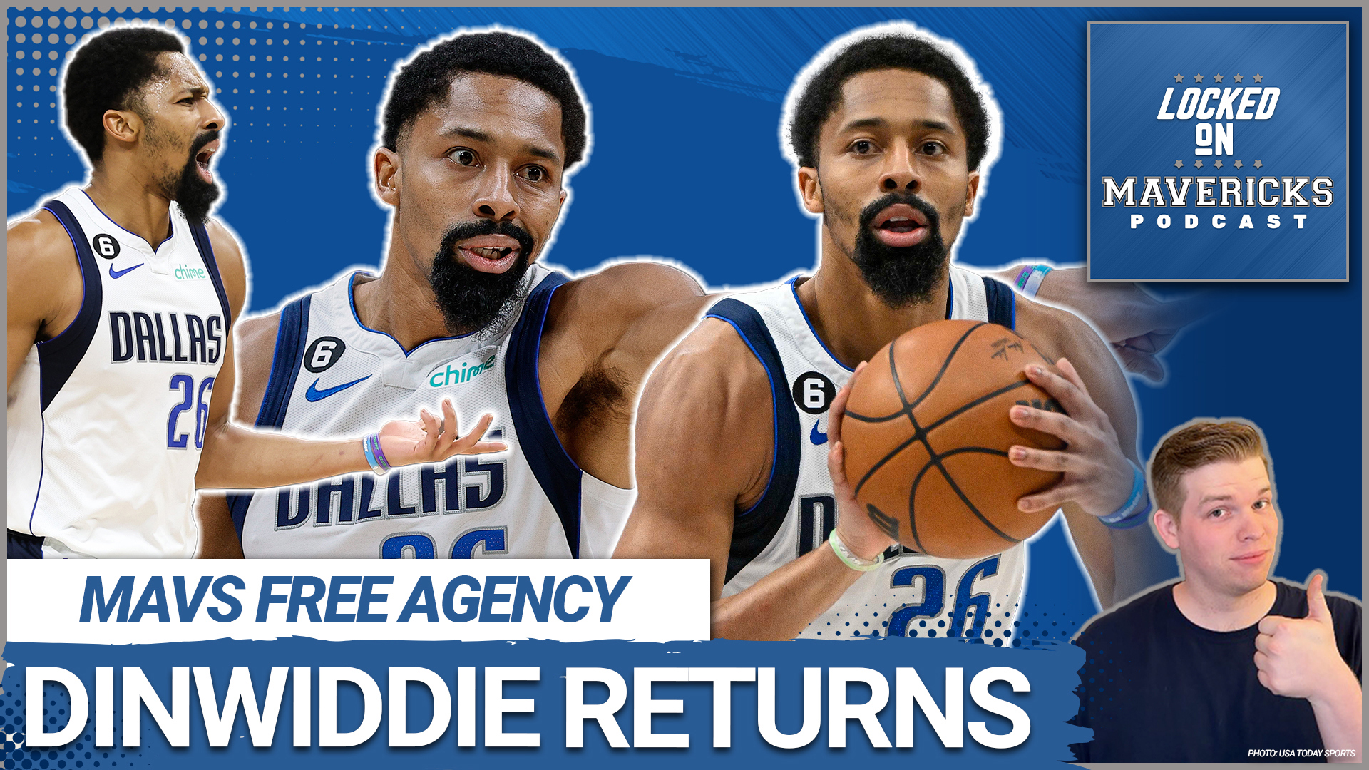 Nick Angstadt discusses the Dallas Mavericks' latest roster move: the return of Spencer Dinwiddie and why it's a great move for the Mavs but a problem.