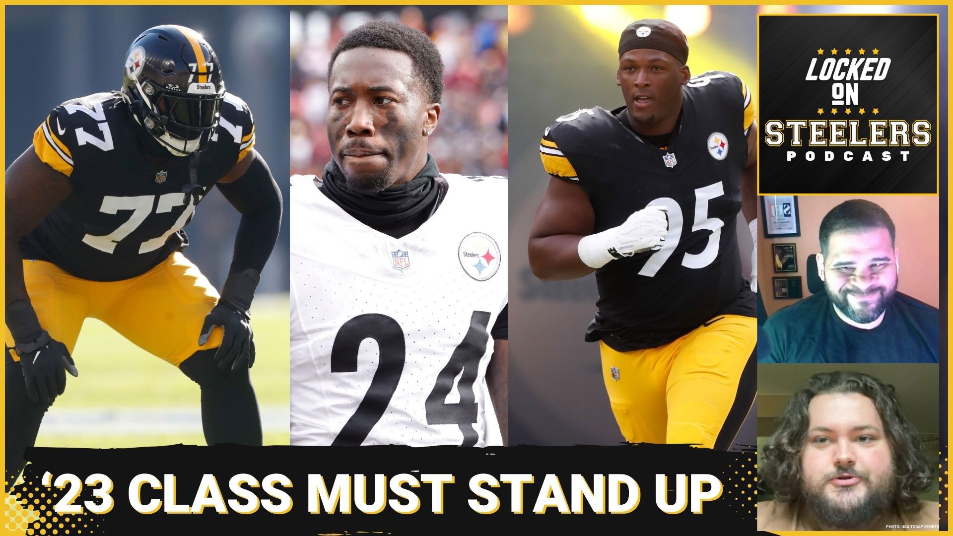 The Pittsburgh Steelers 2023 NFL Draft class of Broderick Jones, Joey Porter Jr., Keeanu Benton and others have a big test in 2025.