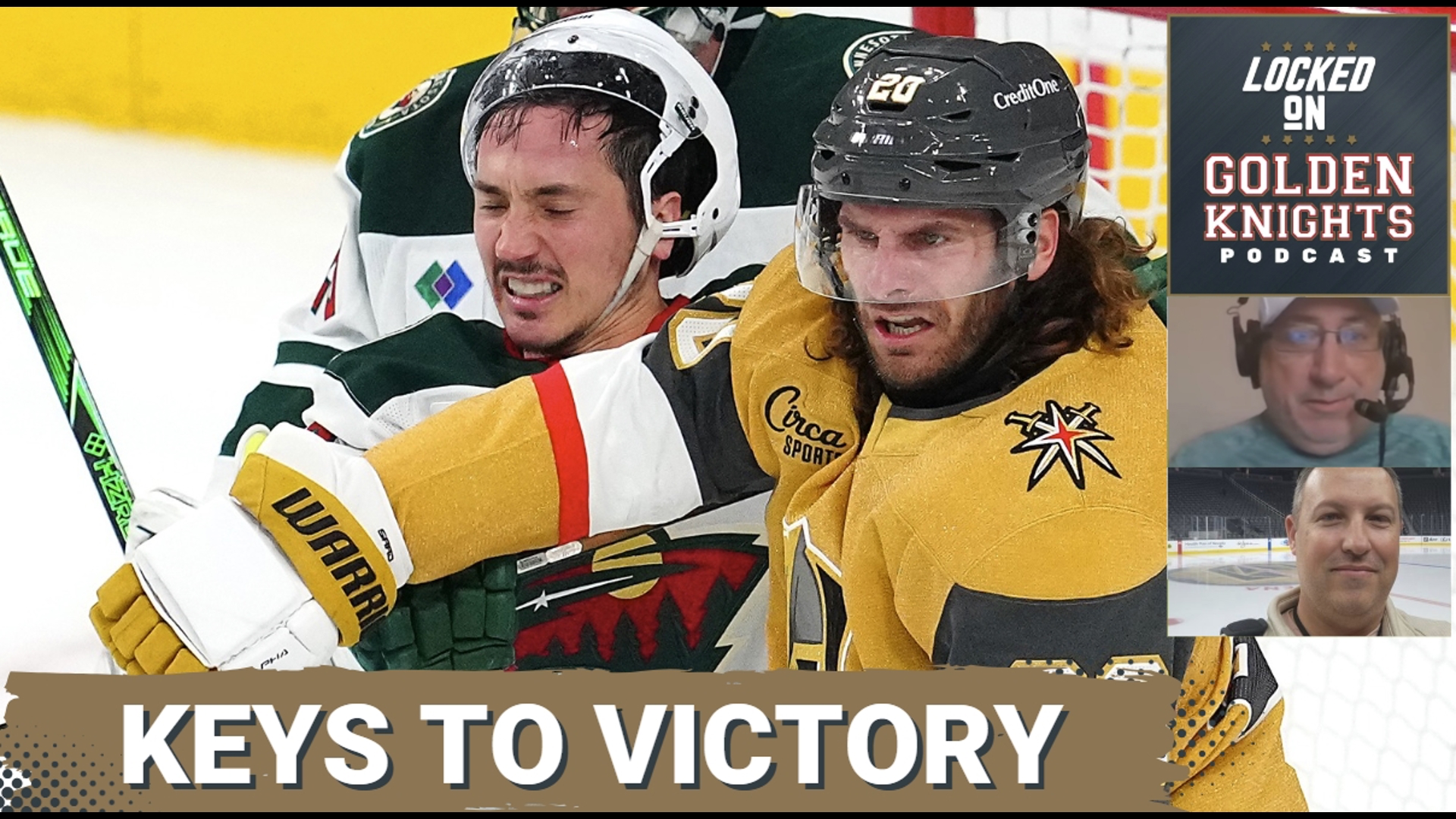 The Vegas Golden Knights look to closeout the Minnesota Wild in game six.