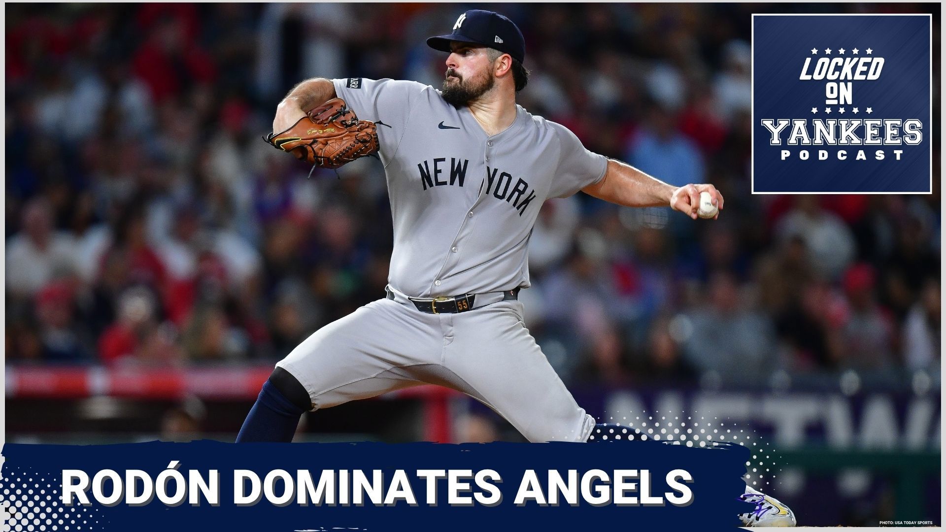 The New York Yankees secure their seventh straight series win, with Carlos Rodón delivering a dominant performance and Oswald Peraza hitting the game-winning homer