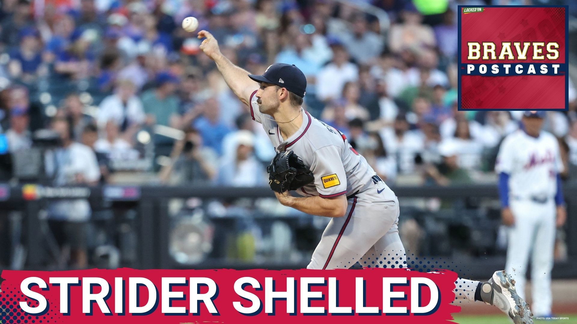 The Atlanta Braves and Spencer Strider got SHELLED by the New York Mets, who hit six homers in their 13-5 win in Citi Field to open the three-game series.