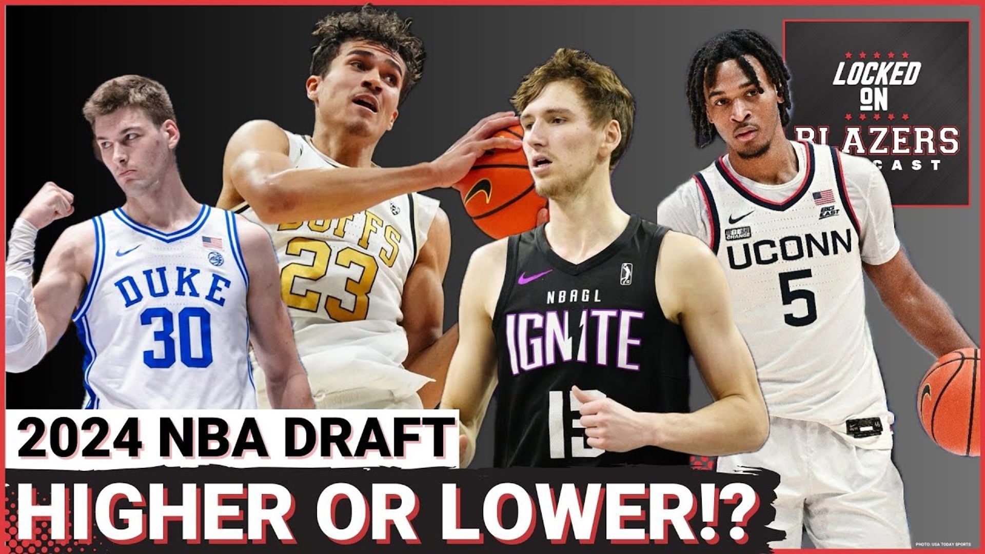 Going Higher or Lower than the Consensus on NBA Draft Prospects + Trail Blazers Hold A Draft Workout