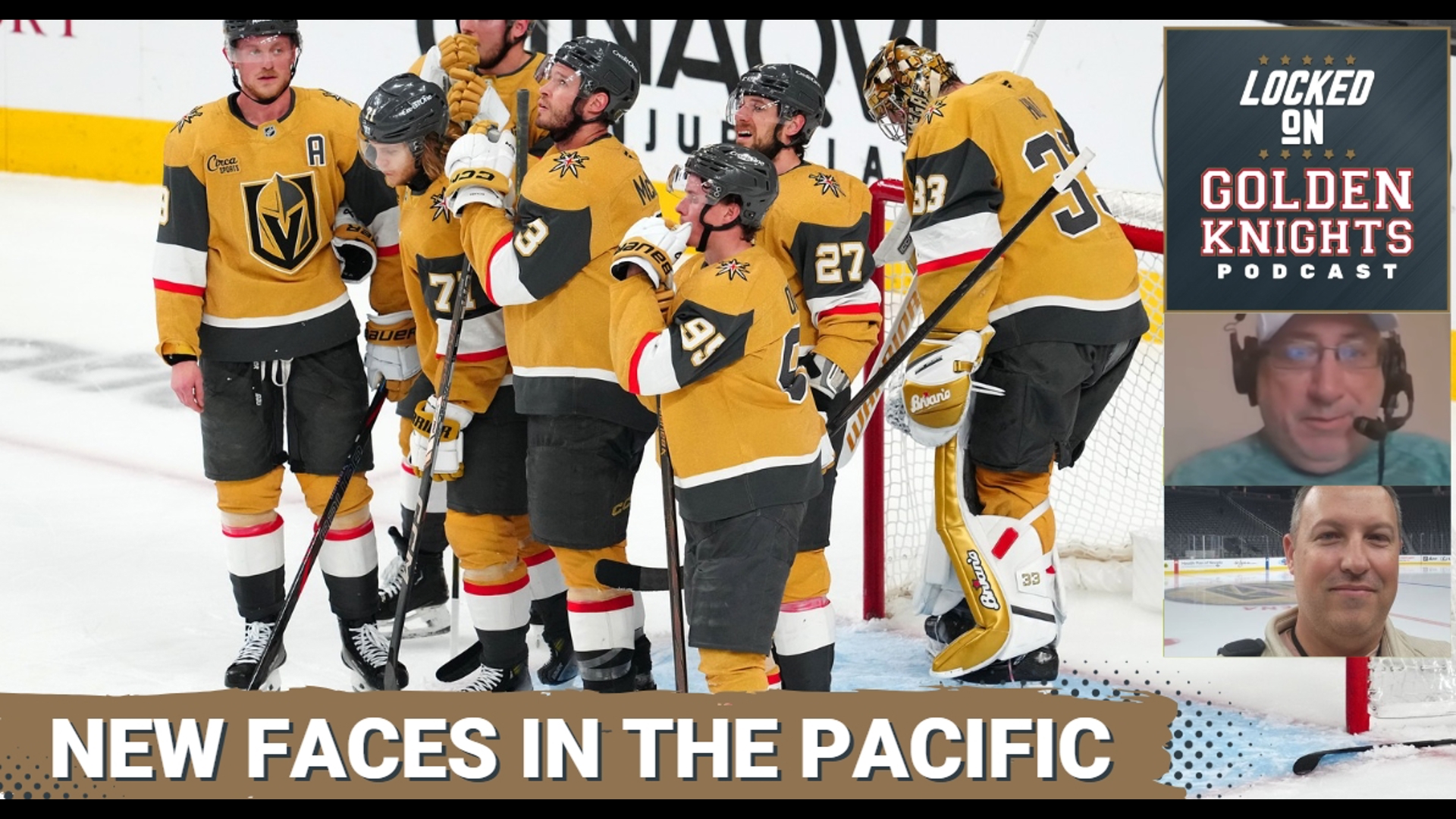 The Vegas Golden Knights will have new players and coaches to deal with in the Pacific Division next season