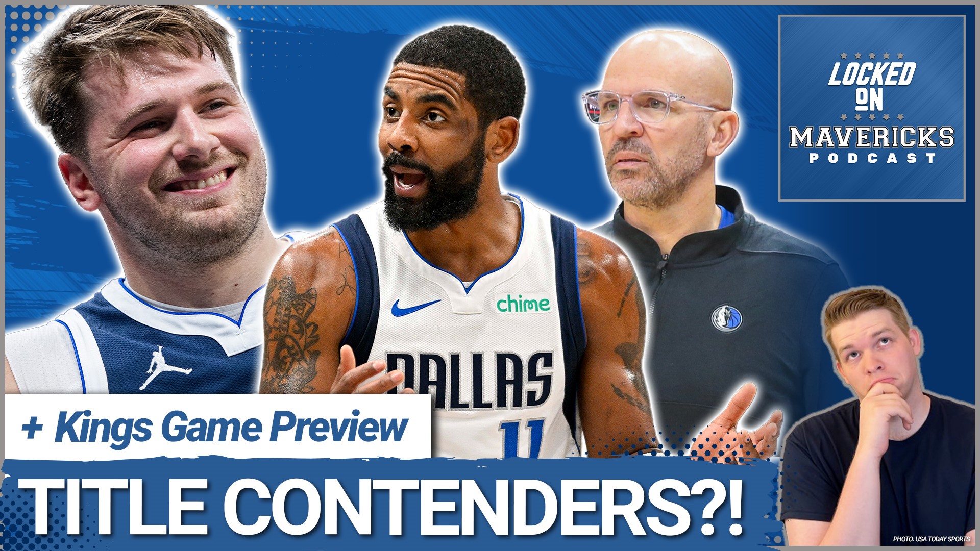 Nick Angstadt asks if the Dallas Mavericks should be considered Title Contenders powered by Luka Doncic & Kyrie Irving. What holds the Mavs back?
