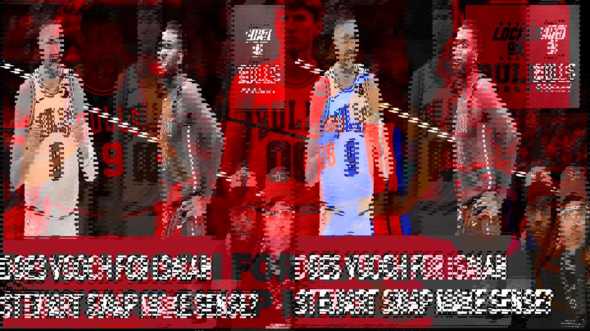 Bulls trade rumors heat up! Could Nikola Vucevic be headed to Detroit for Isaiah Stewart?

Haize and Pat dissect the latest Chicago Bulls buzz, from potential roster