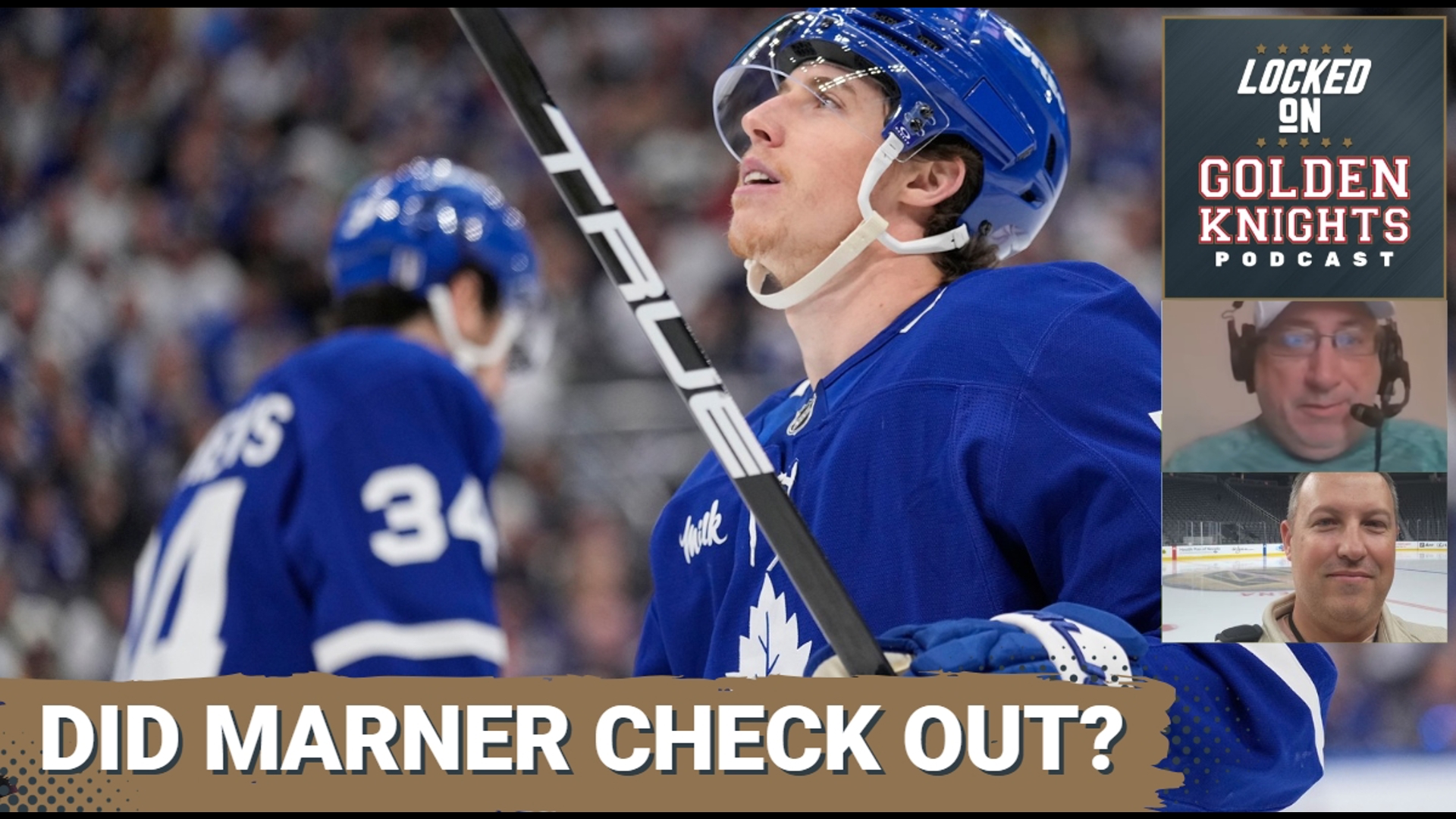 Reports are emerging that former Toronto Maple Leafs forward Mitch Marner's mind was in Vegas during last season's playoffs