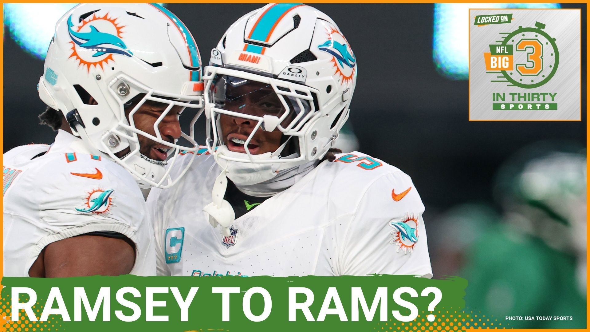 Jalen Ramsey could go to the Rams and the Commanders look at the progression of Jayden Daniels before Year 2. Cam Ward struggles in OTAs with the Titans.