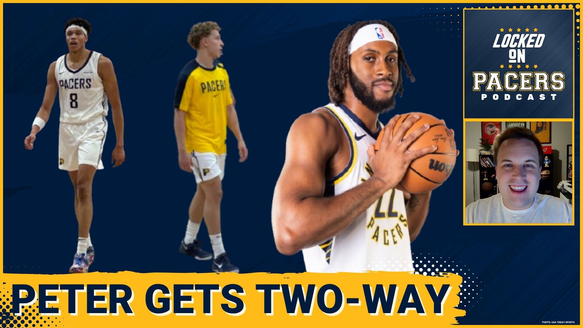 The Indiana Pacers signed Taelon Peter to a two-way contract on Thursday. Why? Is keeping him and (possibly) losing Enrique Freeman the right choice?
