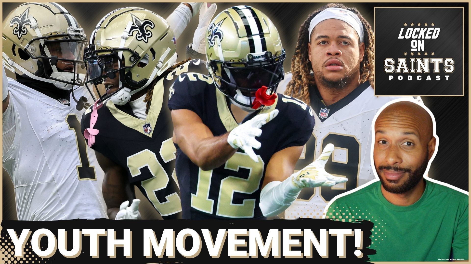 Young stars like Chris Olave and Rashid Shaheed shine bright for the New Orleans Saints as the 2025 season approaches.