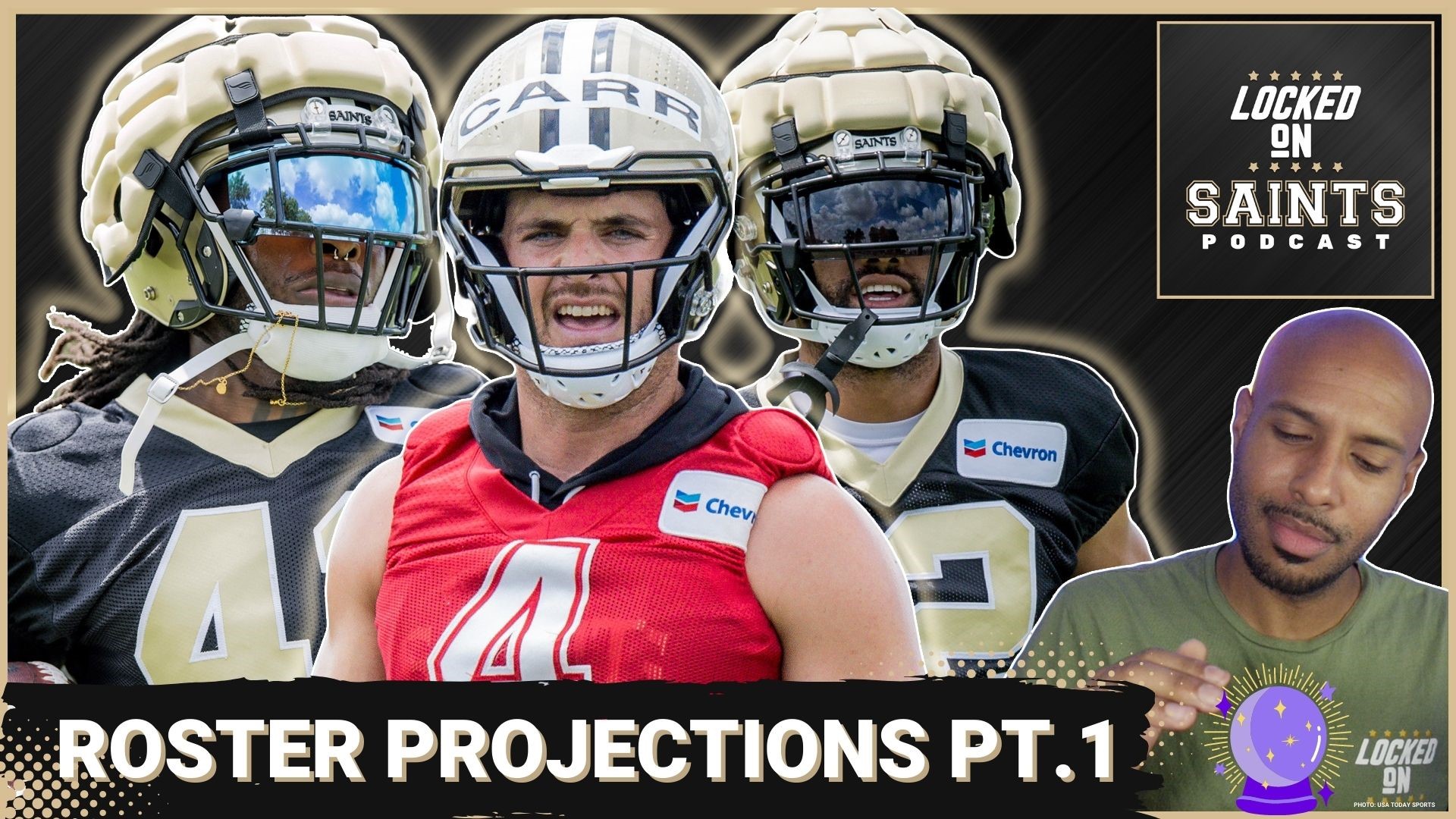 With Derek Carr leading the way as the New Orleans Saints' new starting quarterback, who will surround him on offense?