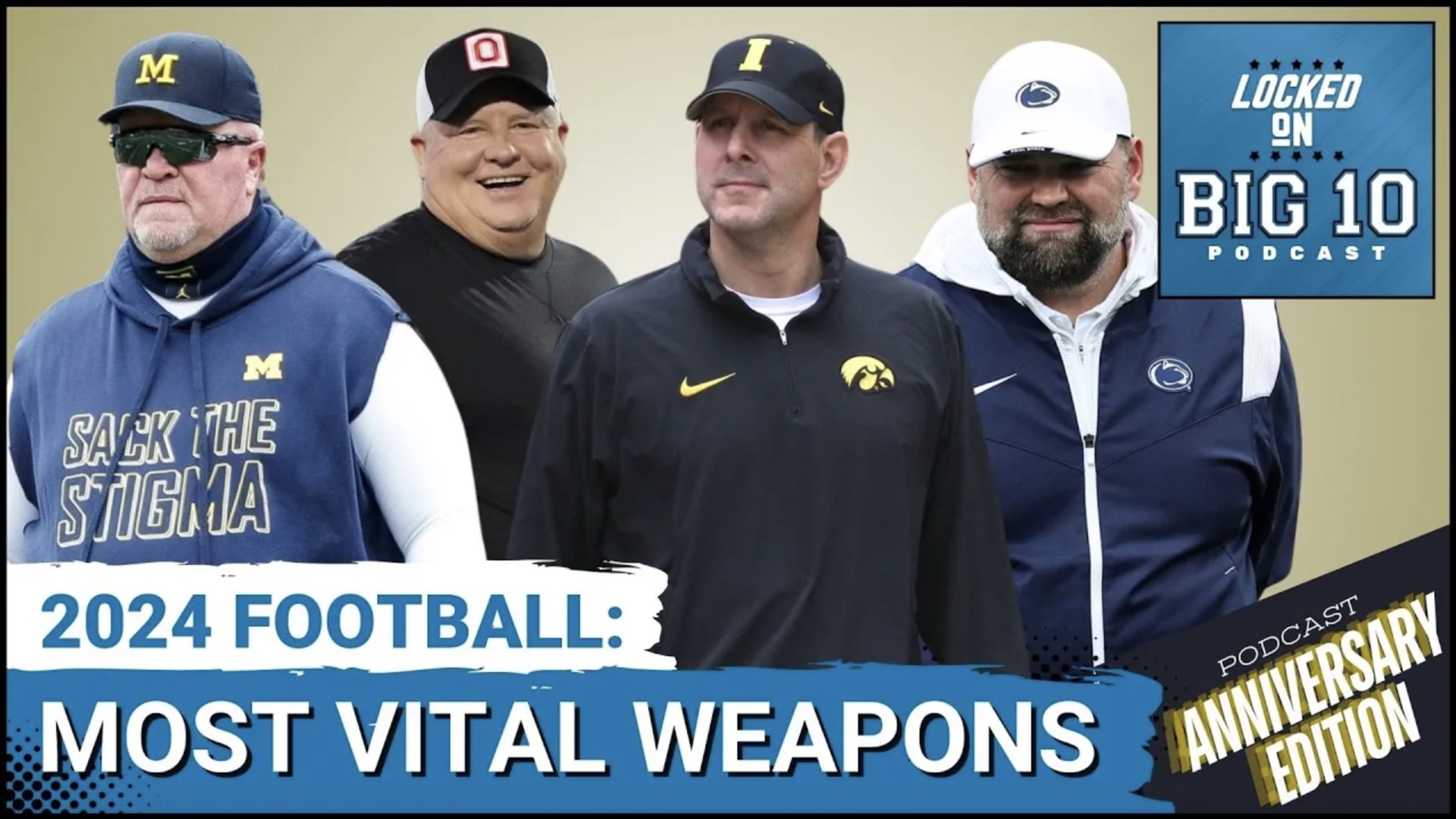 We will explore the top 4 most vital Big Ten football hires heading into the 2024 college football season.