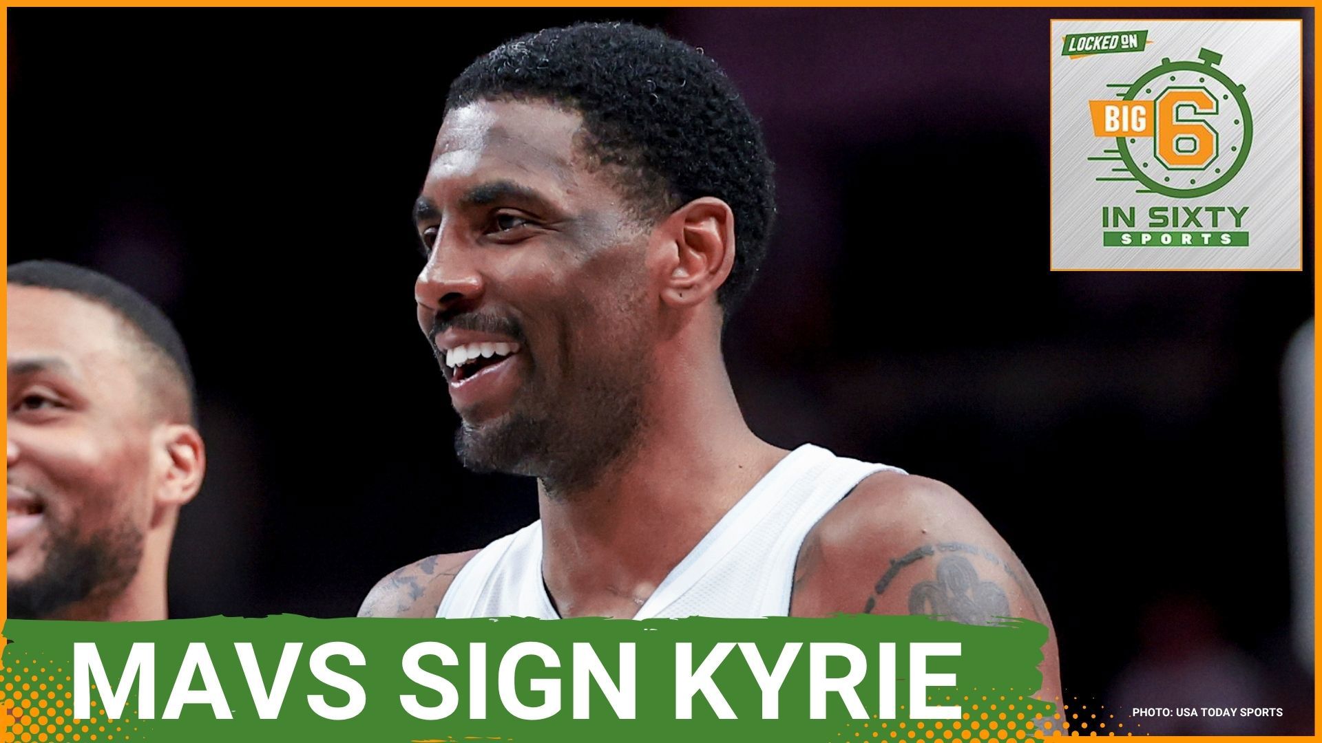 The Mavericks sign Kyrie Irving to a new contract and Aaron Rodgers says he'll retire after this season. The Celtics trade Kristaps Porzingis.