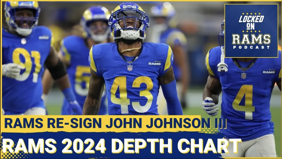 Rams Sign John Johnson III, 2024 Secondary Depth Chart, Position