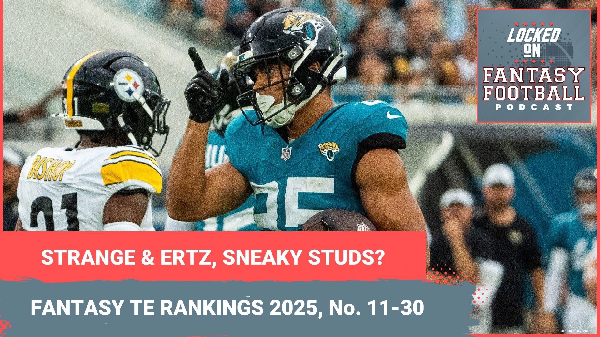 Sporting News' Vinnie Iyer and NFL.com's' Michelle Magdziuk compare and contrast their deep preseason tight end fantasy football redraft rankings.