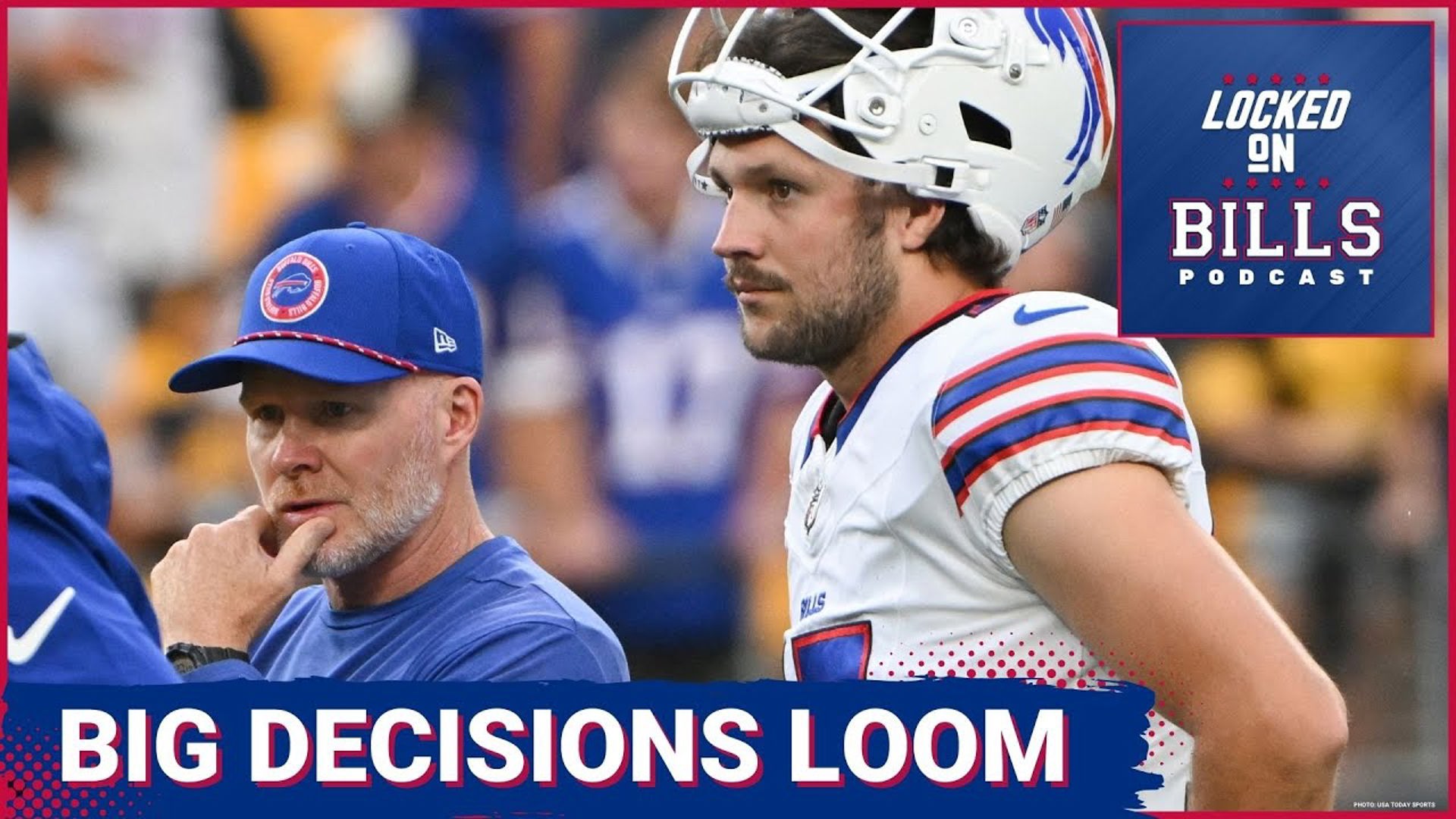 Breaking down critical decisions left for Buffalo Bills in finalizing 2024 roster around Josh Allen