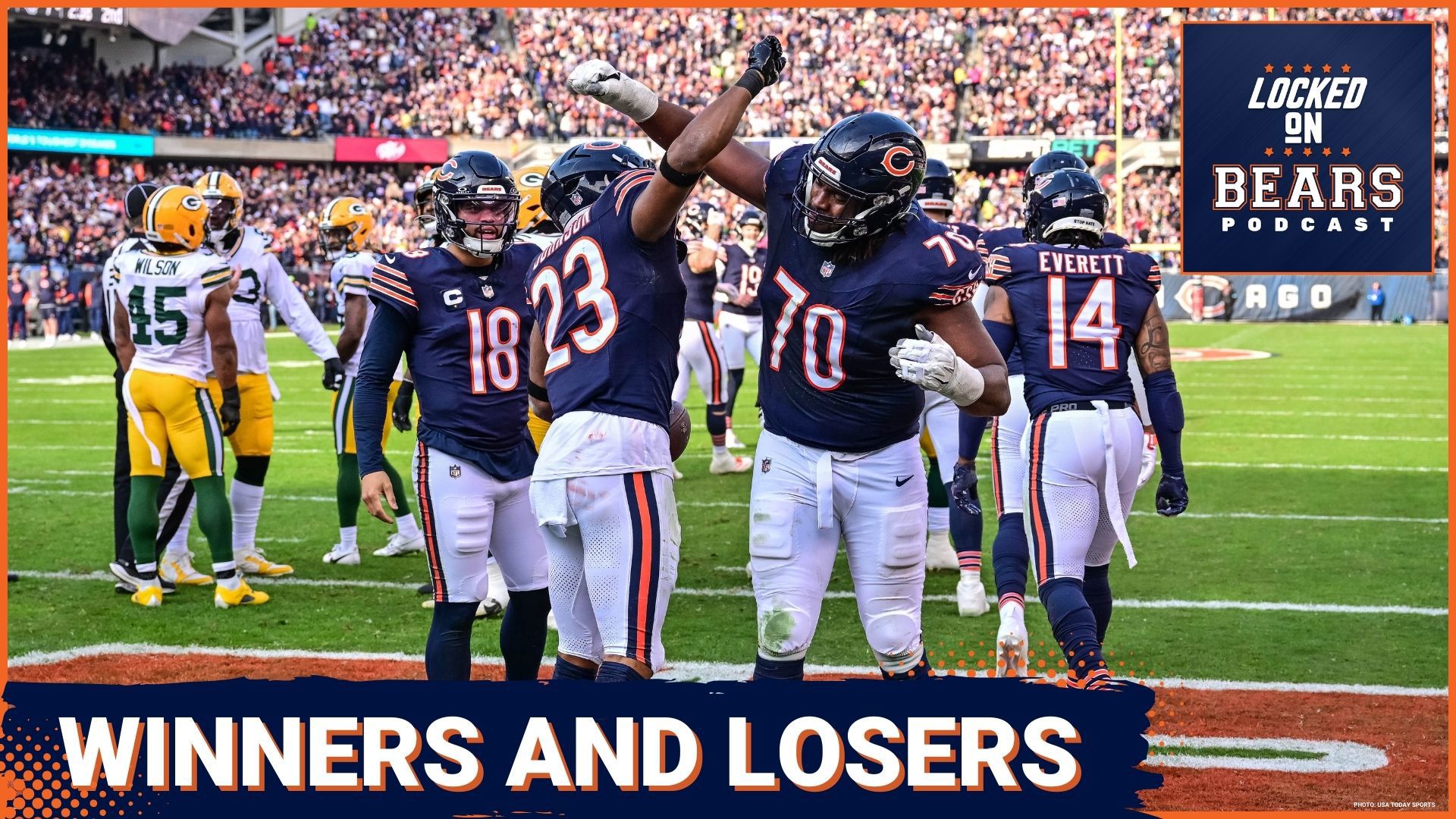 The Chicago Bears had some big winners this offseason that didn't get any new competition, while some of the losers are now desperately fighting for their jobs.