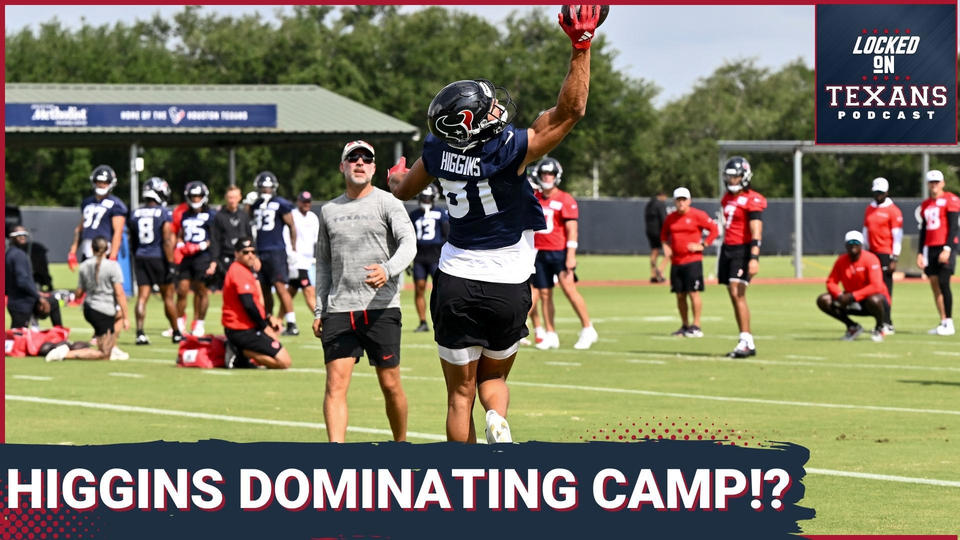 Jayden Higgins looks NFL ready right now! After an electric performance at mandatory minicamp, the undrafted rookie wideout is catching everything and turning heads