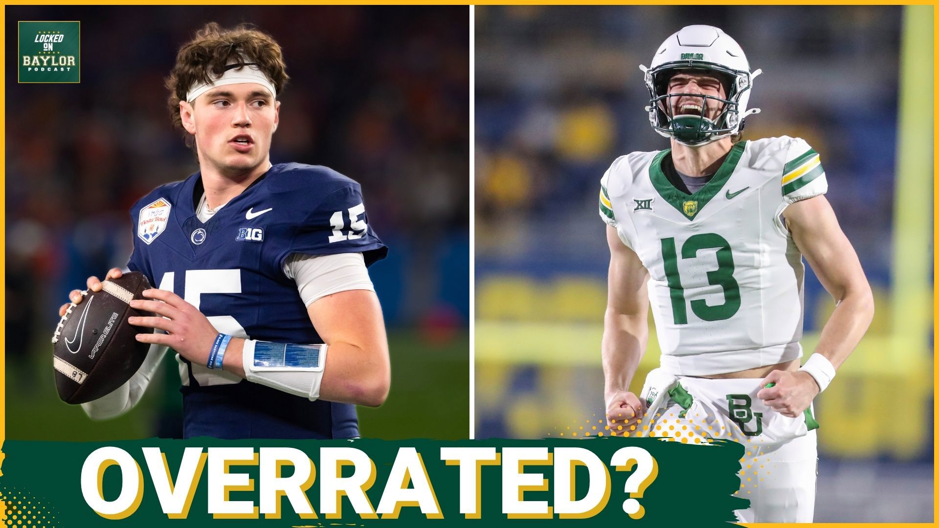 Despite what the national media has said about Penn State QB Drew Allar, NFL scouts are starting to say Baylor's Sawyer Robertson is already better!