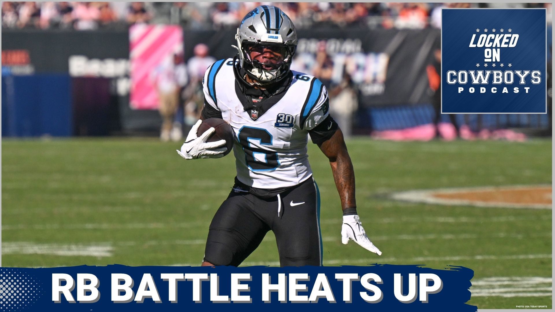 Marcus Mosher and Landon McCool break down the Dallas Cowboys' running back competition, analyzing Miles Sanders' potential as a Week 1 starter.