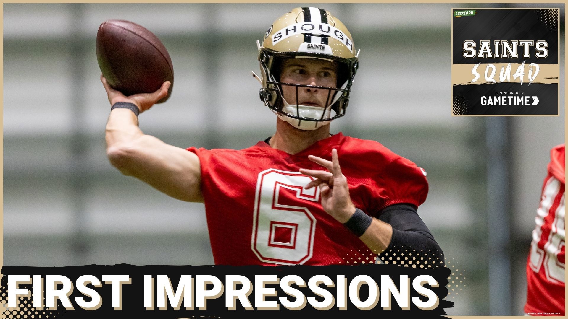 Going over our first impressions of what Tyler Shough looks like since being drafted and Spencer Rattler in the Kellen Moore era for the New Orleans Saints after the