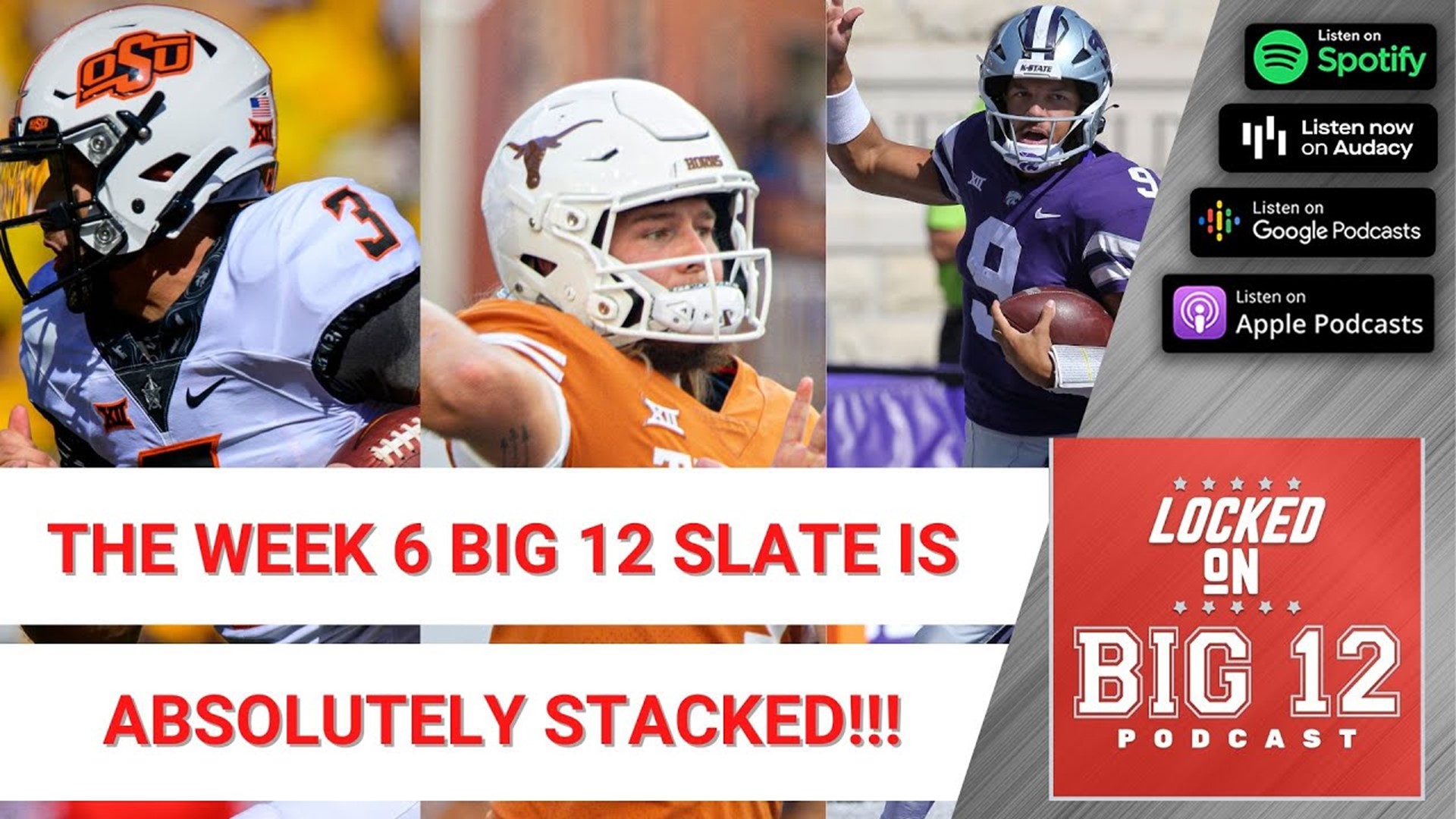 College Gameday, Top 20 Matchups, Red River & Farmageddon - Week 6 In The Big 12 Has It All!