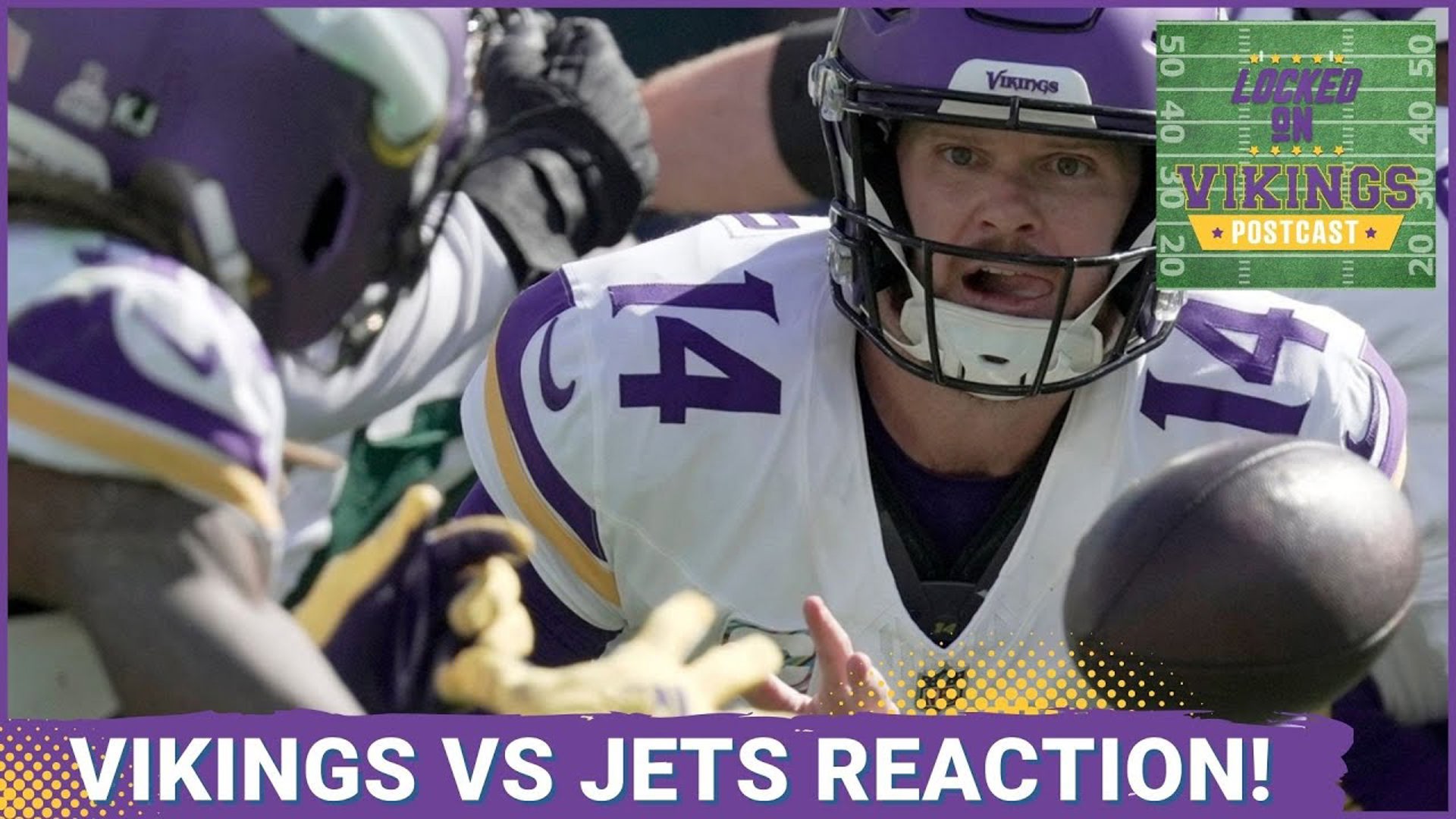 The Minnesota Vikings held on to stay undefeated against the Aaron Rodgers and the New York Jets in London.