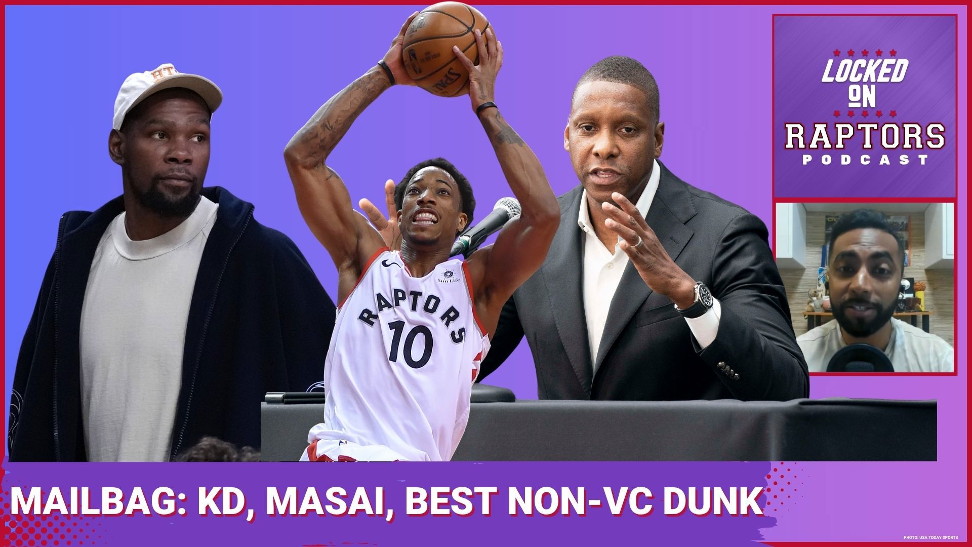 What's too much of an asking price for Kevin Durant? How will Masai Ujiri's contract status affect his approach? What's the best non-Vince Carter dunk in Toronto Ra