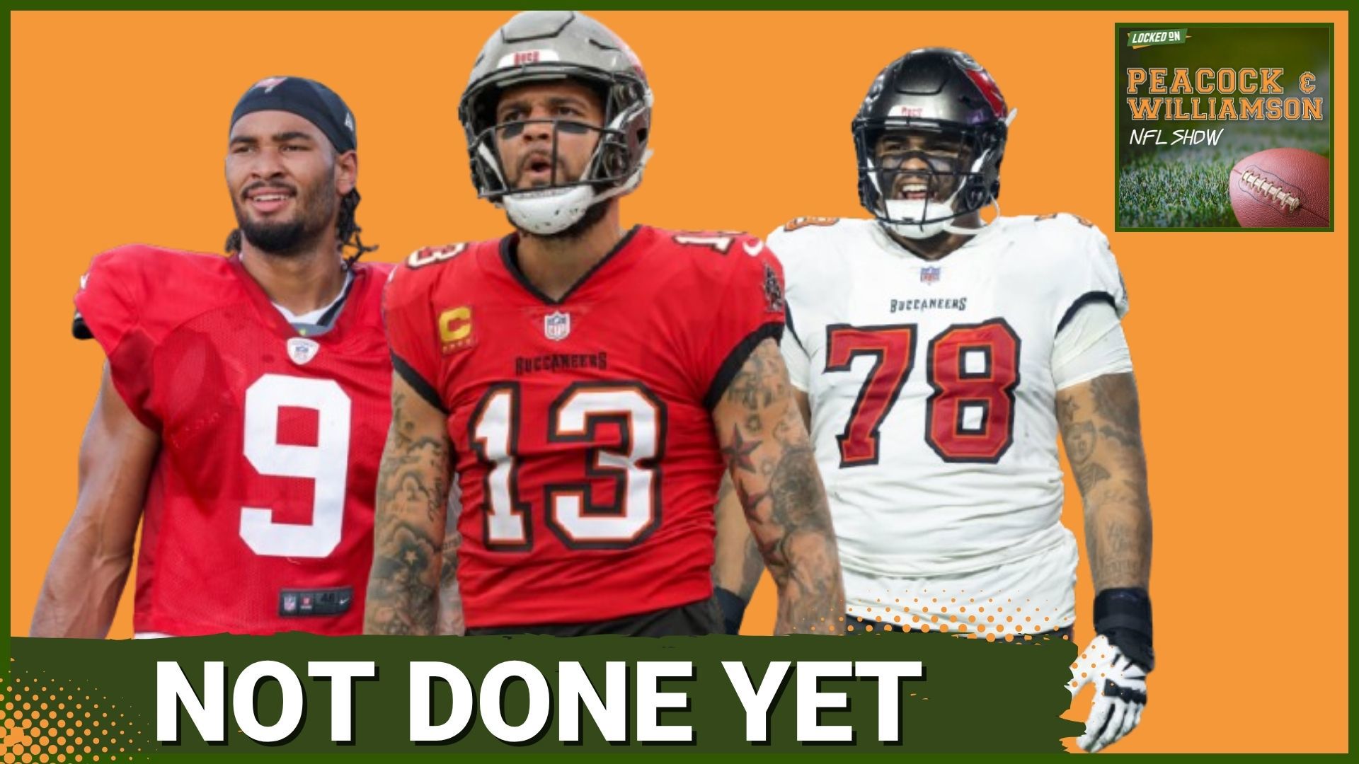 Mike Evans has work to finish in the NFL, even though rookie Emeka Egbuka looks ready to contribute. Notes on Tristan Wirfs injury, Benjamin Morrison, NFCS, more...