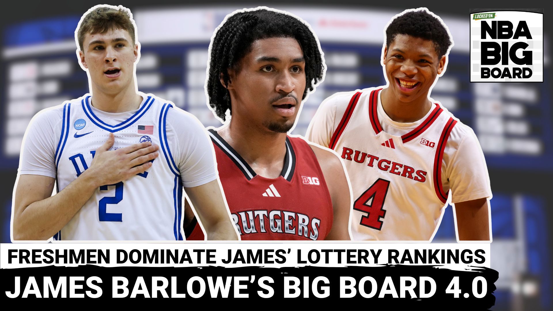 Rafael Barlowe is joined by James Barlowe to unveil the top 14 prospects he believes should be lottery picks in the 2025 NBA Draft