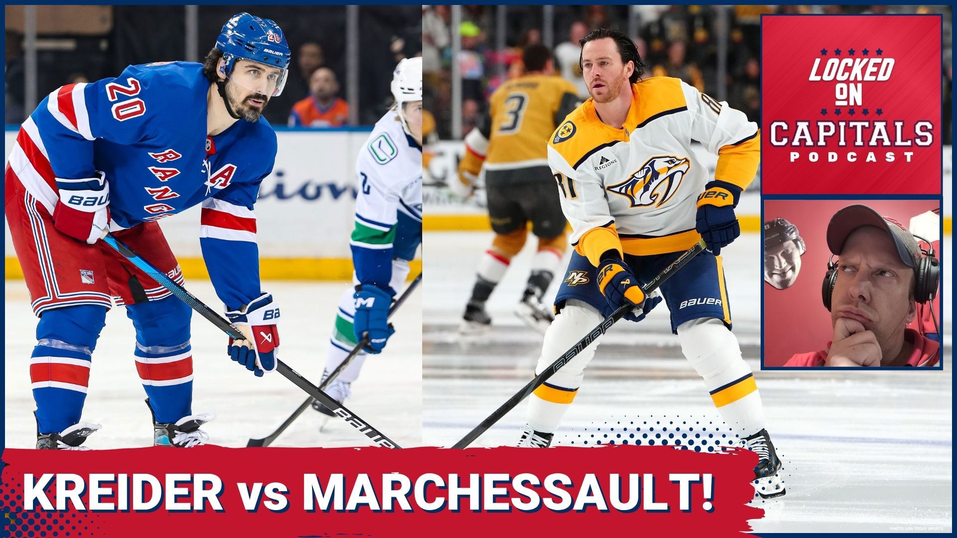 Should the Capitals trade for Chris Kreider or Jonathan Marchessault? We break down the fit, cost, and fan opinions in this special Caps Fan Friday episode!