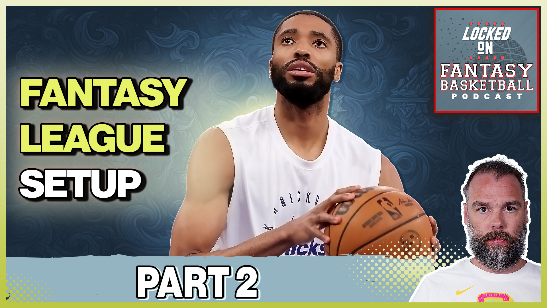 Setting up fantasy basketball leagues: roster sizes, waiver rules, draft strategies, and site comparisons.