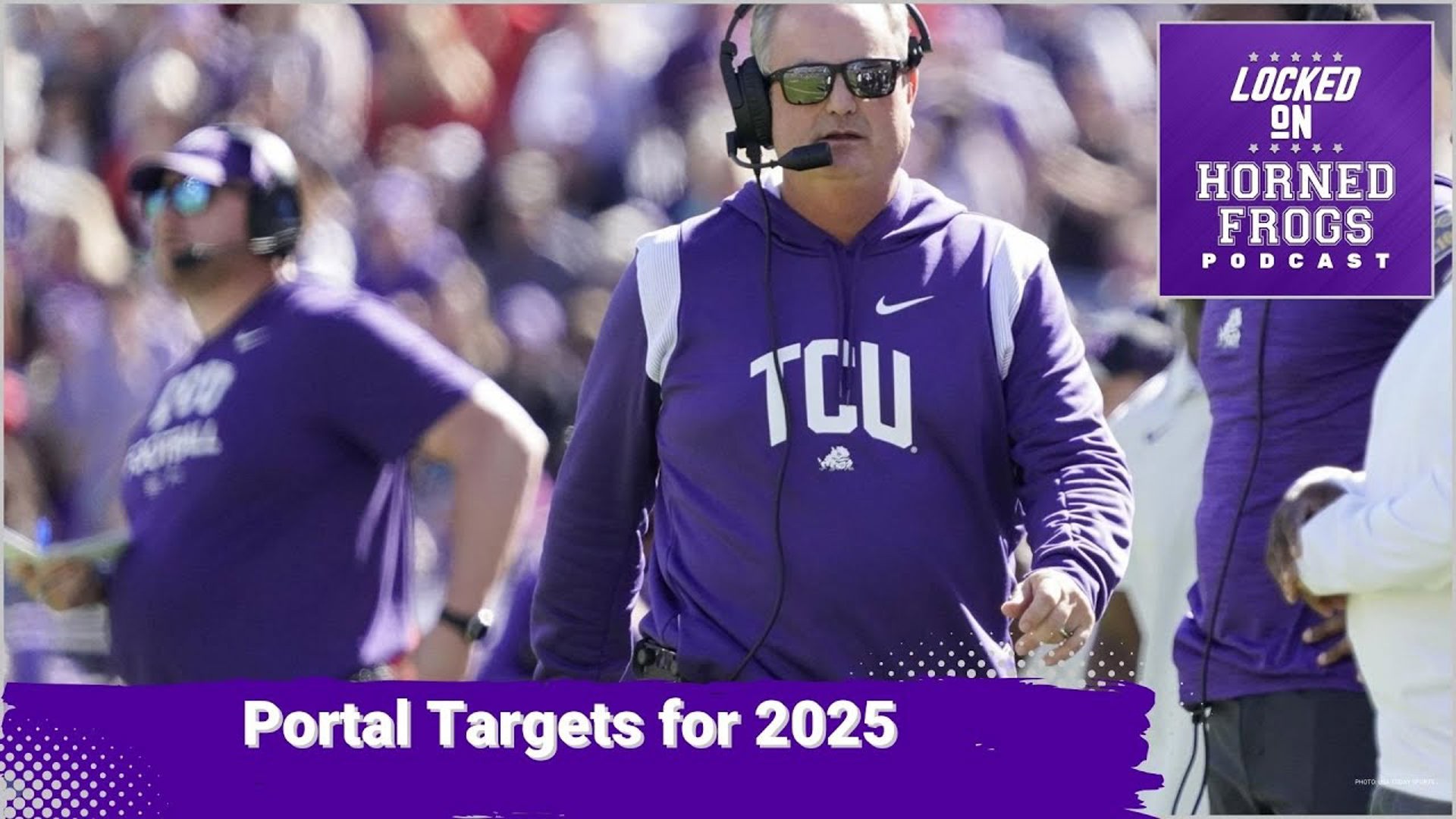 What will the priority in the transfer portal be for Sonny Dykes and the TCU Horned Frogs for 2025?