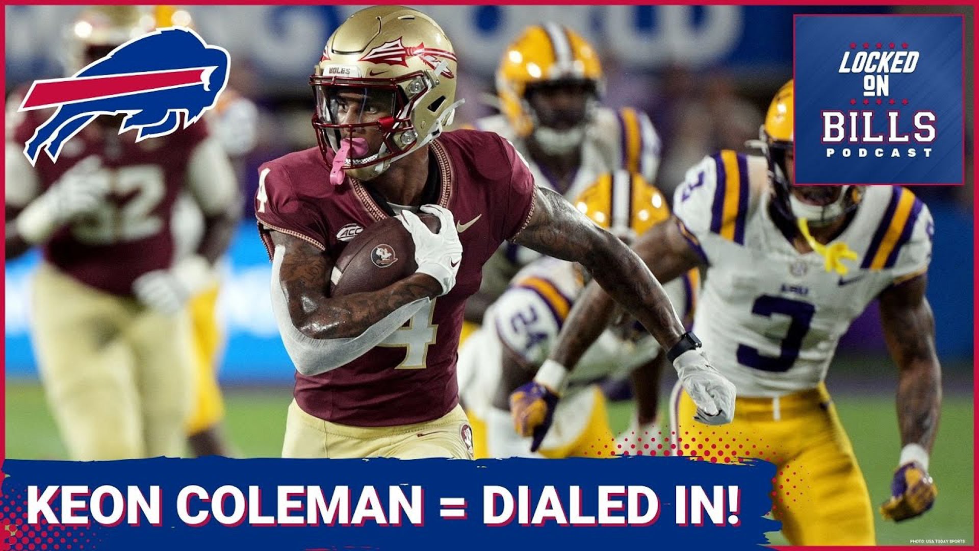 Keon Coleman dials in at Buffalo Bills rookie camp, offensive trends