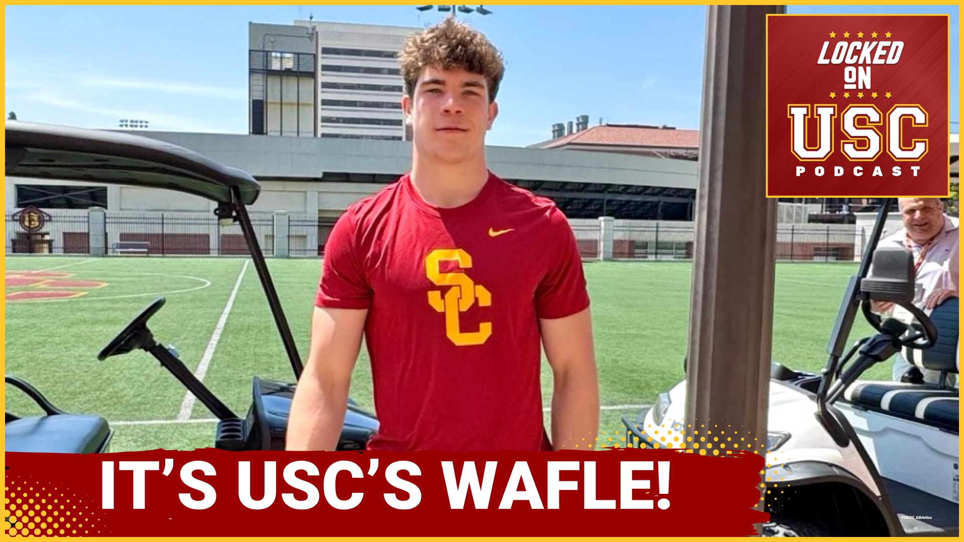 USC won the Luke Wafle recruiting war against Ohio State. and Penn St, strengthening its grip on their No.1 ranked recruiting class, while upsetting other fans bases