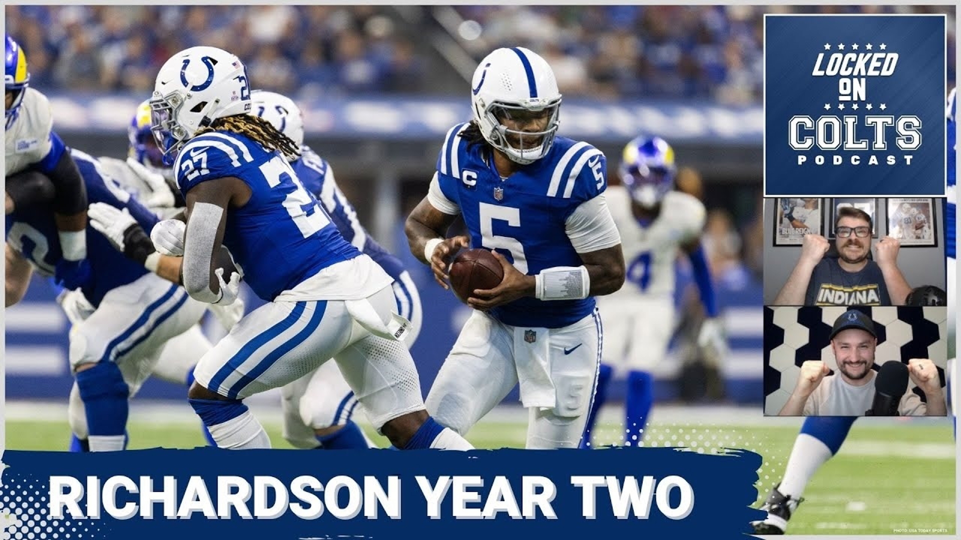 Indianapolis Colts quarterback Anthony Richardson is set up for success in year two... he just needs to stay healthy.