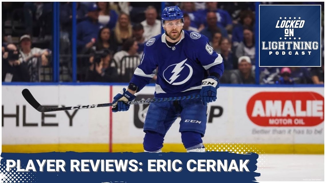 Eric Cernak once again looks to anchor the Lightning defense in 2023-24