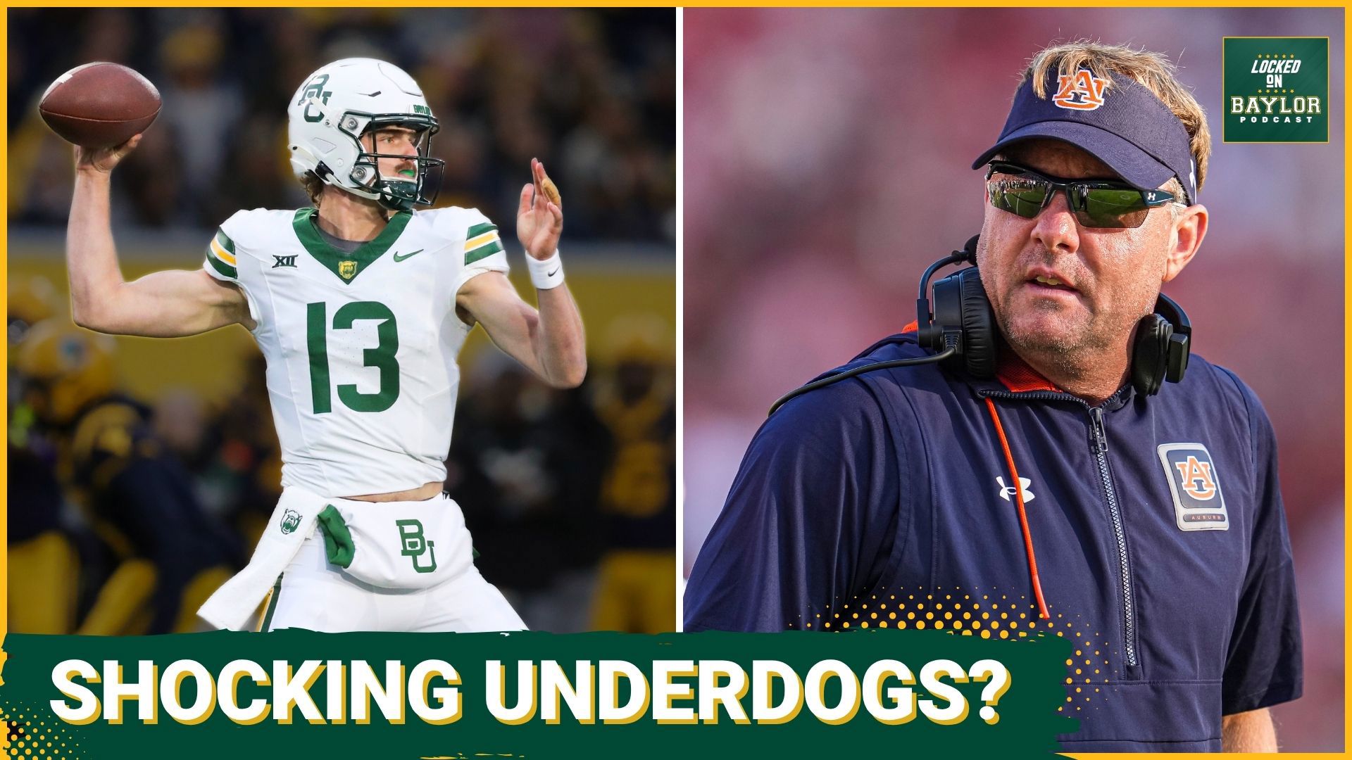 The Baylor vs Auburn Week 1 matchup is drawing national attention, but the line has flipped by 3 full points to make the Bears the favorite. What is going on there?