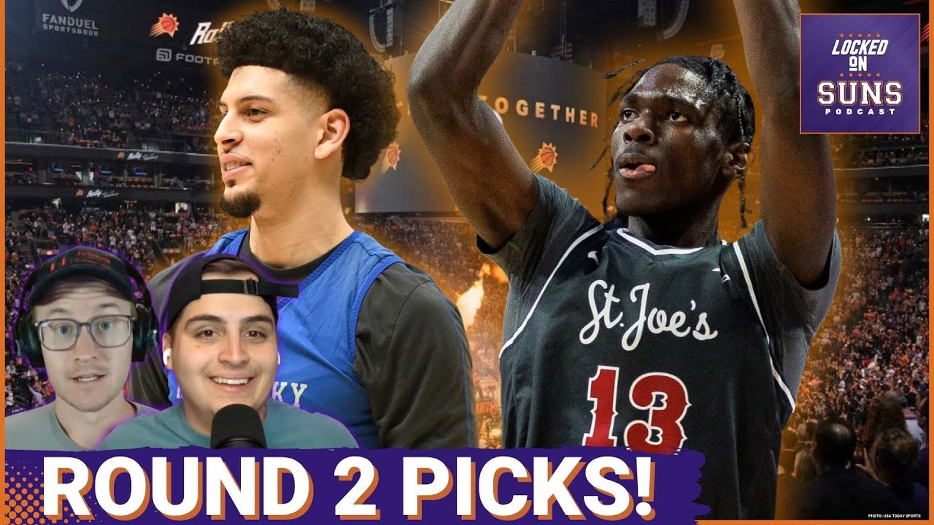 The Phoenix Suns were BUSY on Thursday, trading all the way up to No. 31 and 41 before kicking off Day 2 by selecting Rasheer Fleming.