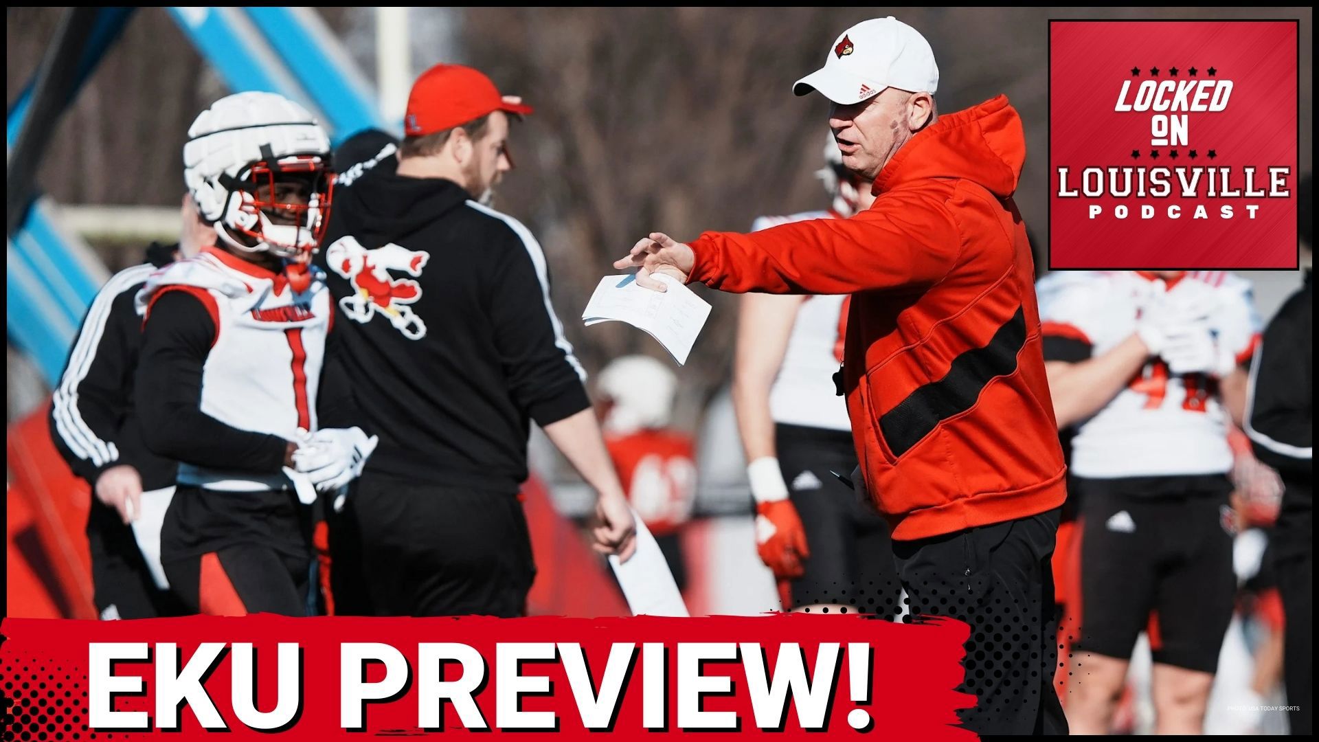 The Louisville Cardinals gear up for their season opener against Eastern Kentucky, with high expectations for a 10-win season.