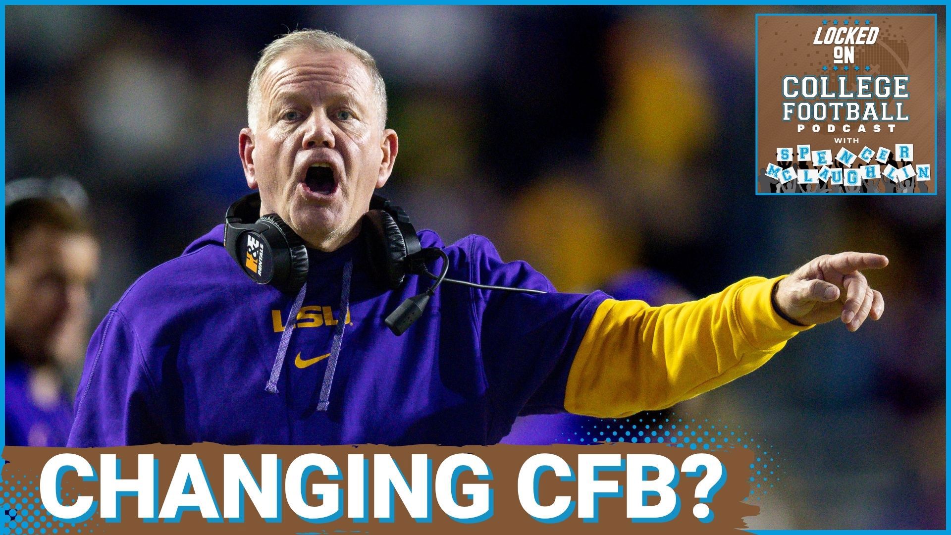 LSU's Brian Kelly suggested that the SEC should have a scheduling alliance with the Big 10, and prompt the move to 9 conference games. Would a 16-team Playoff help?