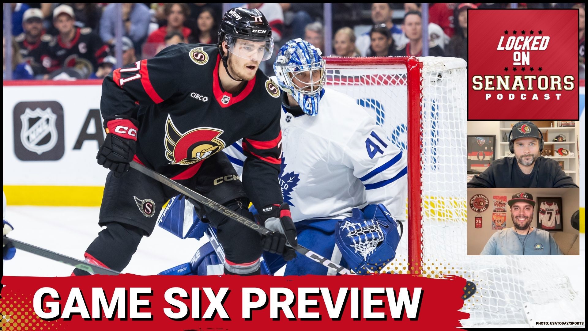 Game Six of the Battle of Ontario is tonight in the Nations Capital!