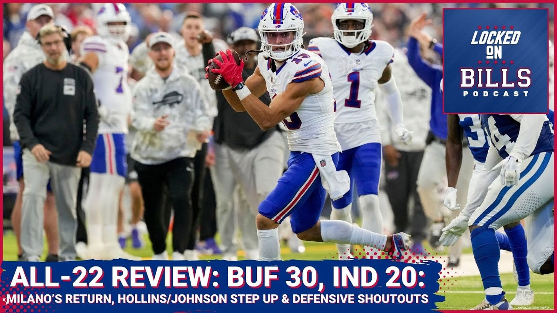 All-22 Review: Mack Hollins, Ty Johnson step up to help Josh Allen in Buffalo Bills win over Colts