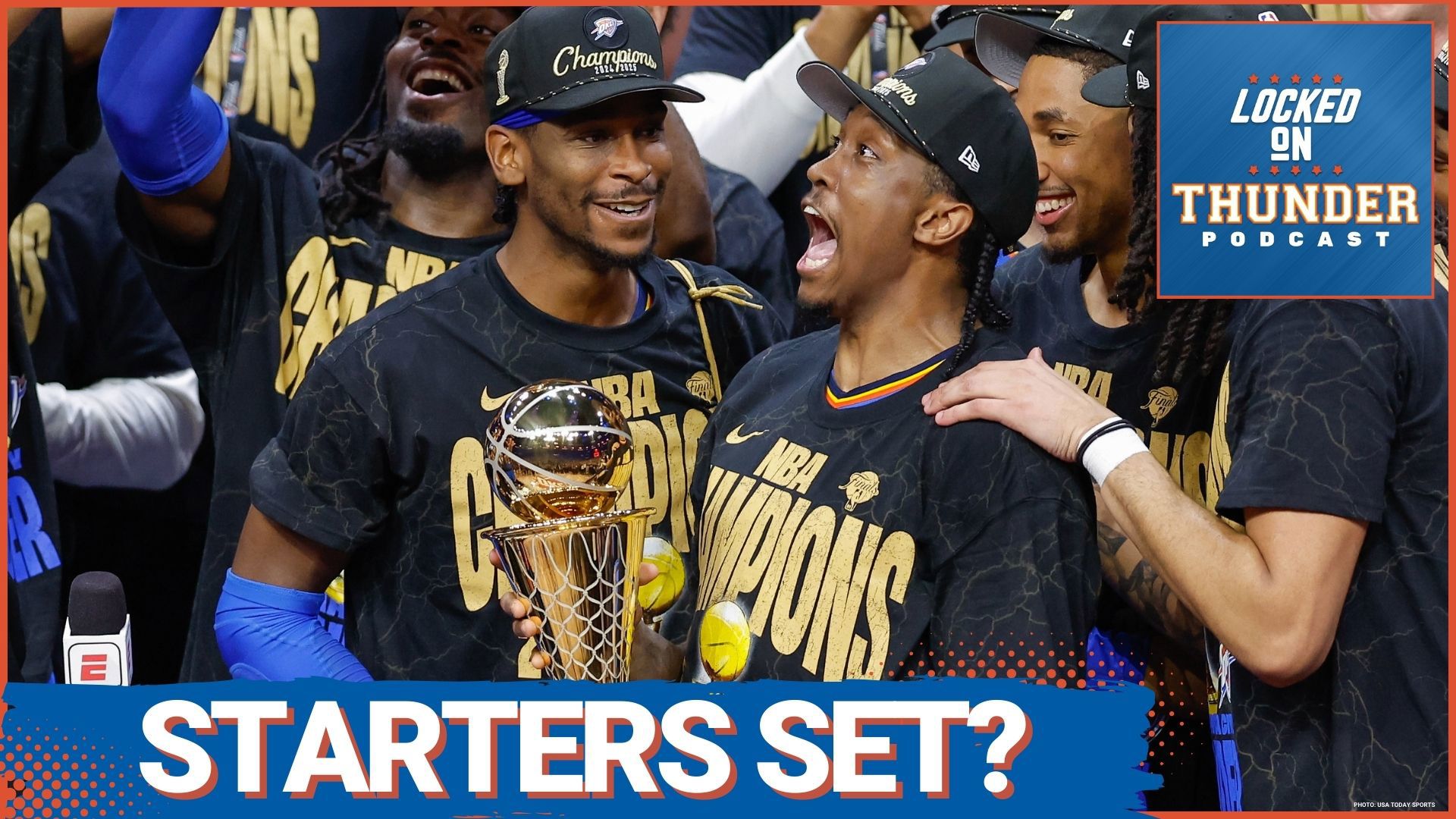 OKC Thunder Starting Lineup SET | Target on OKC s Back | Mailbag Pod