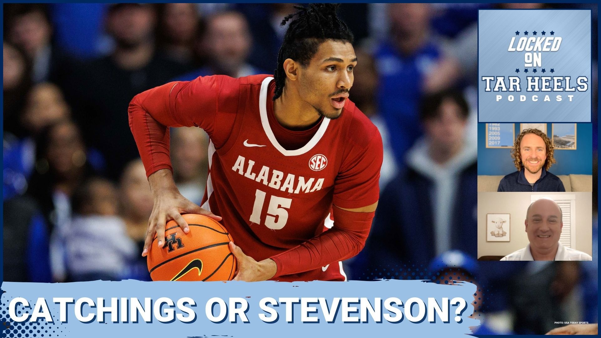 UNC Tar Heel basketball is making waves with its strategic moves in the transfer portal - looking to land either Jarin Stevenson (Bama) or Kanon Catchings (BYU).