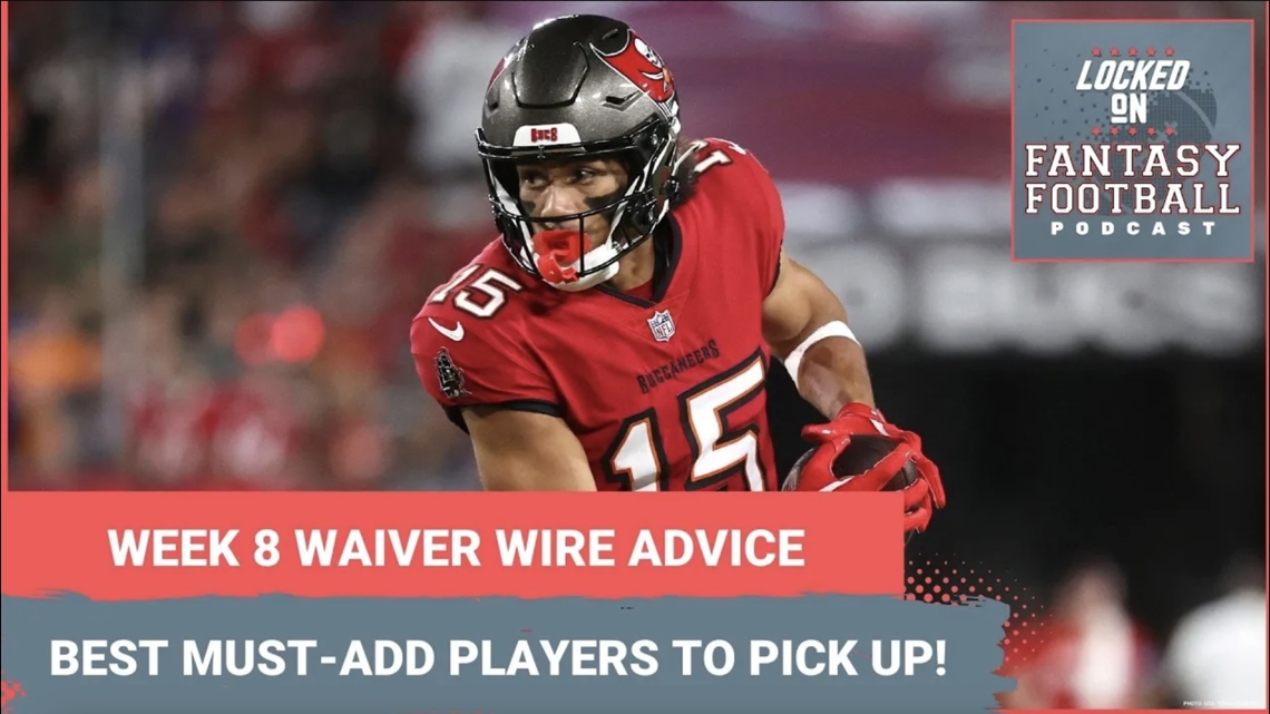 Week 8 fantasy football waiver wire Get help for Buccaneers, 49ers WR