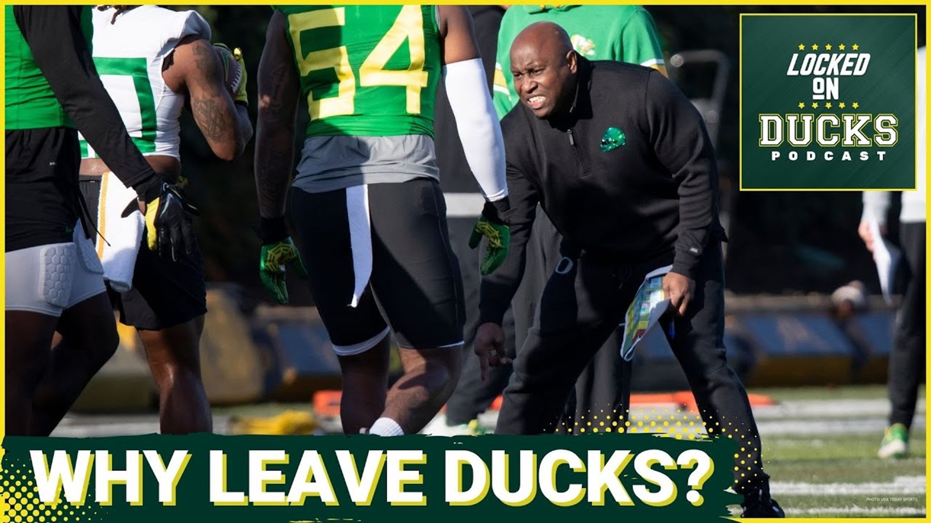 A rumor began flying around on the internet that Oregon RB coach Carlos Locklyn is planning to leave Dan Lanning's staff for Ohio State.
