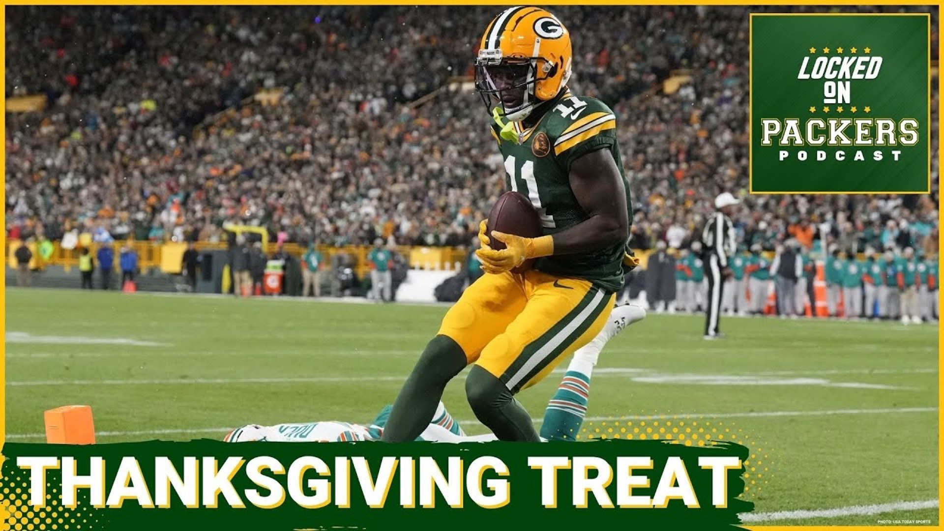 The Packers held a 24-3 lead at halftime and made enough plays in the second half to get an impressive win over the desperate Miami Dolphins on Thanksgiving.