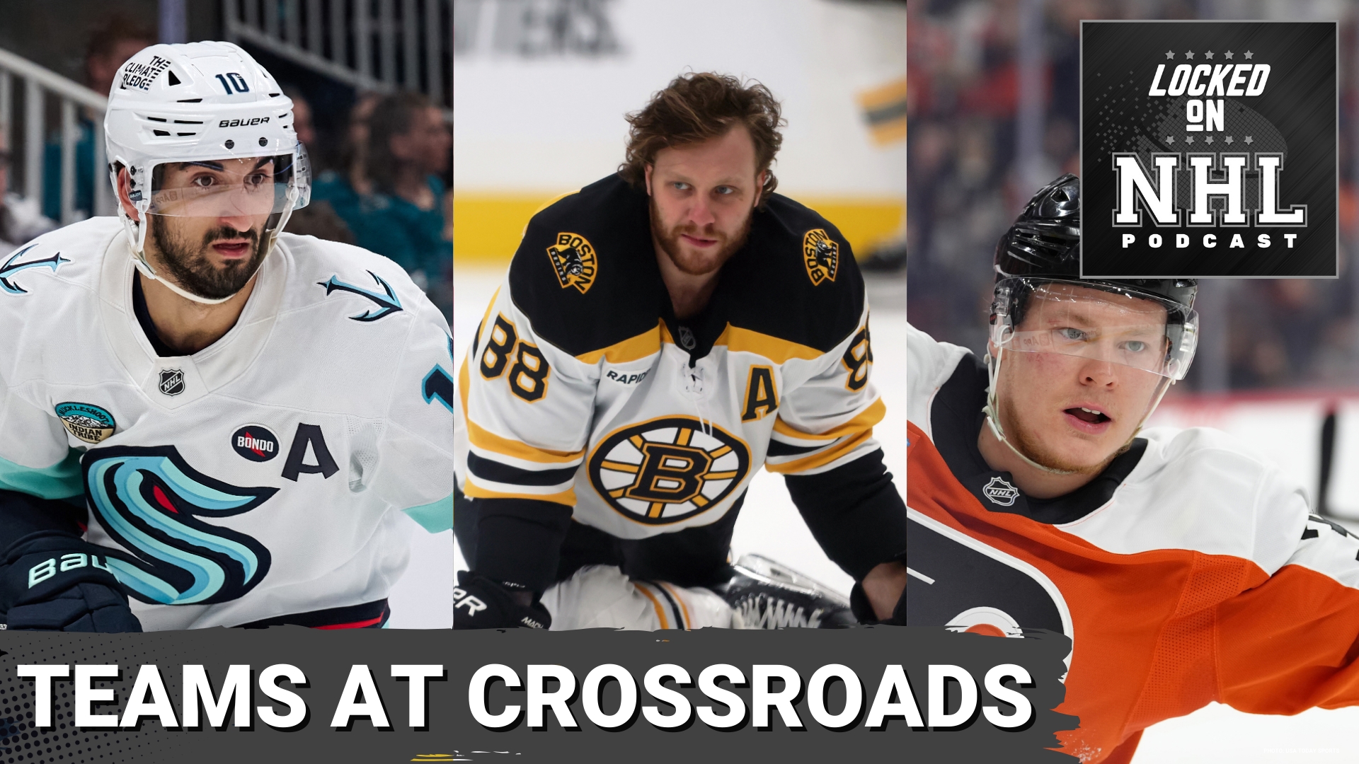 Seth Toupal of Locked on Wild and JD Young of Locked on Sharks discuss the direction the Boston Bruins, Philadelphia Flyers and Seattle Kraken should take!